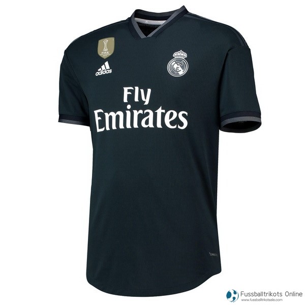 Real Madrid Trikot Auswarts 2018-19 Schwarz Fussballtrikots Günstig